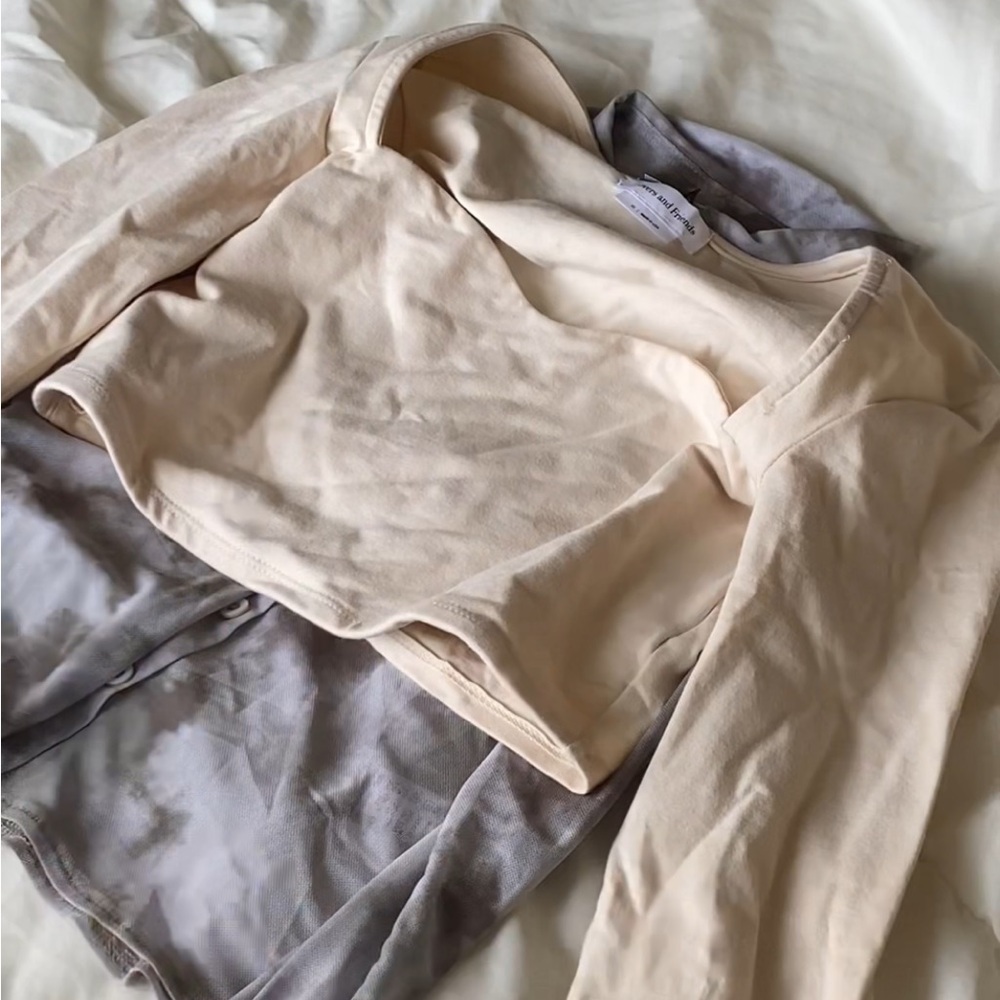 Lovers + Friends Braxton Top Sweetheart Neckline Cropped Blouse XS
